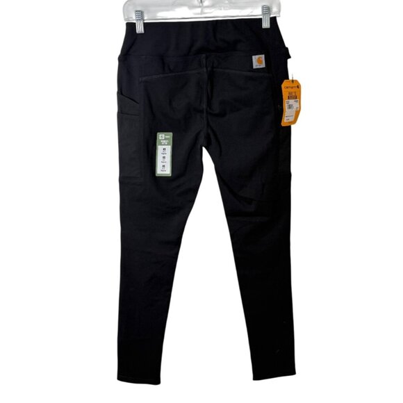 Carhartt Womens Utility Pants Force Fitted Black Size XS NEW - Picture 2 of 9